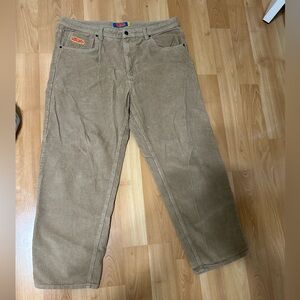 khaki coudoroy empyre pants